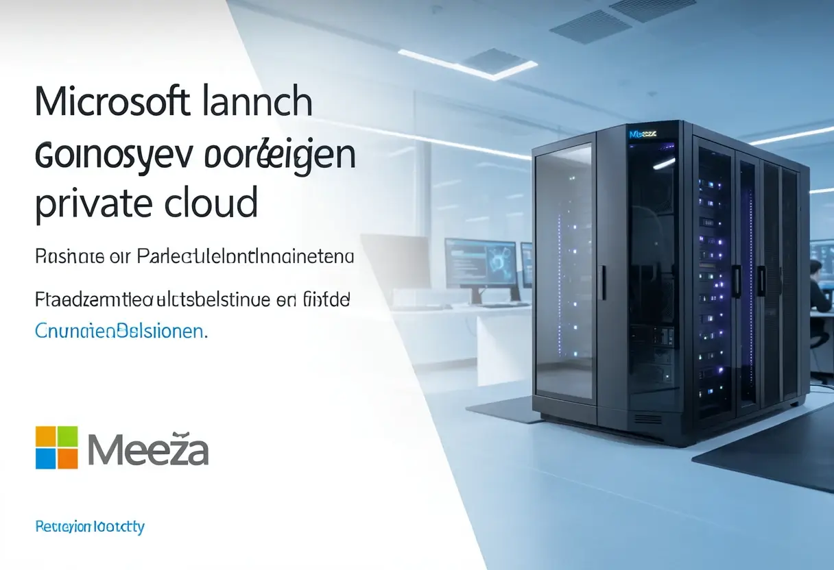 Meeza and Microsoft launch sovereign private cloud in Qatar